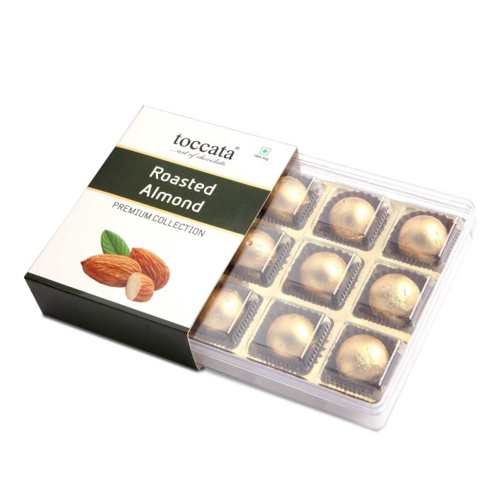 01/ Roasted Almond 15 Cavity Chocolate Box