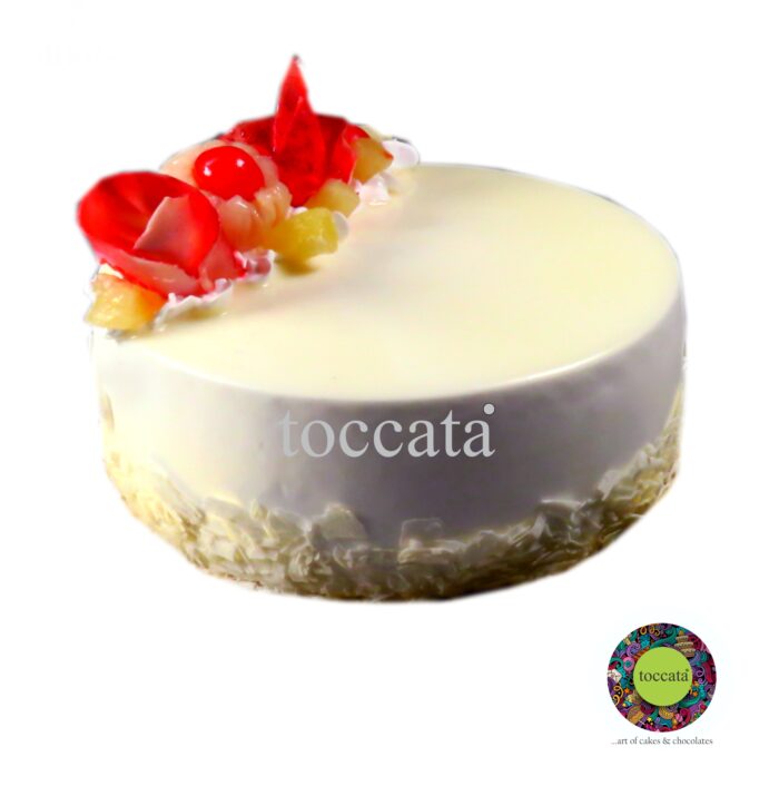 LITCHI PINEAPPLE CHERRY CAKE